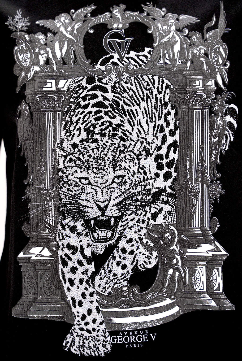 Camiseta George V "Leopard Baroque"