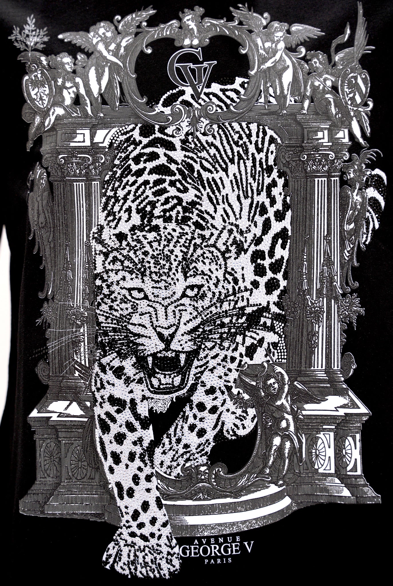 Camiseta George V "Leopard Baroque"