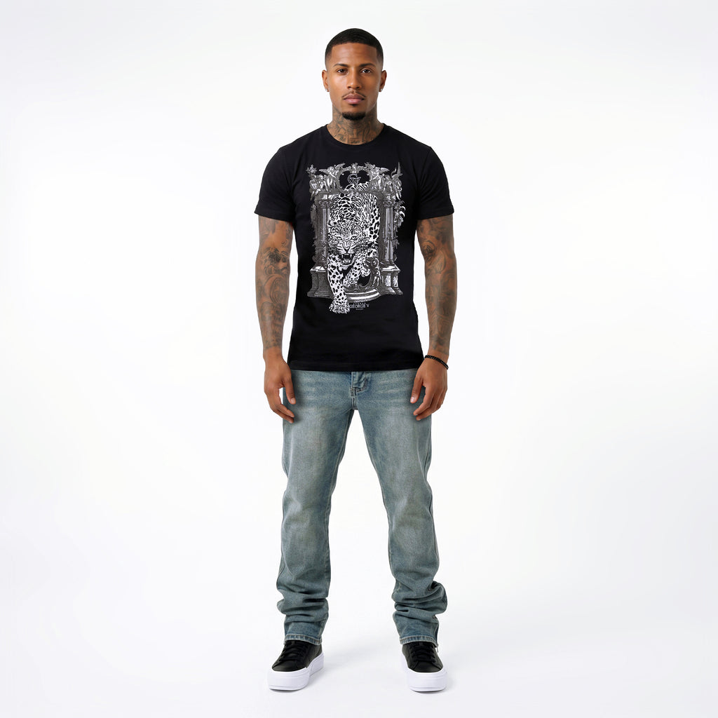 Camiseta George V "Leopard Baroque"