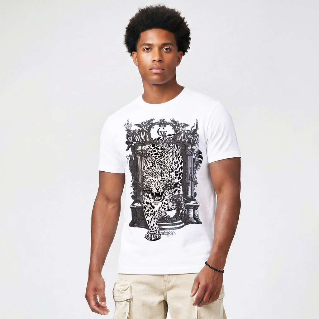 Camiseta George V "Leopard Baroque"