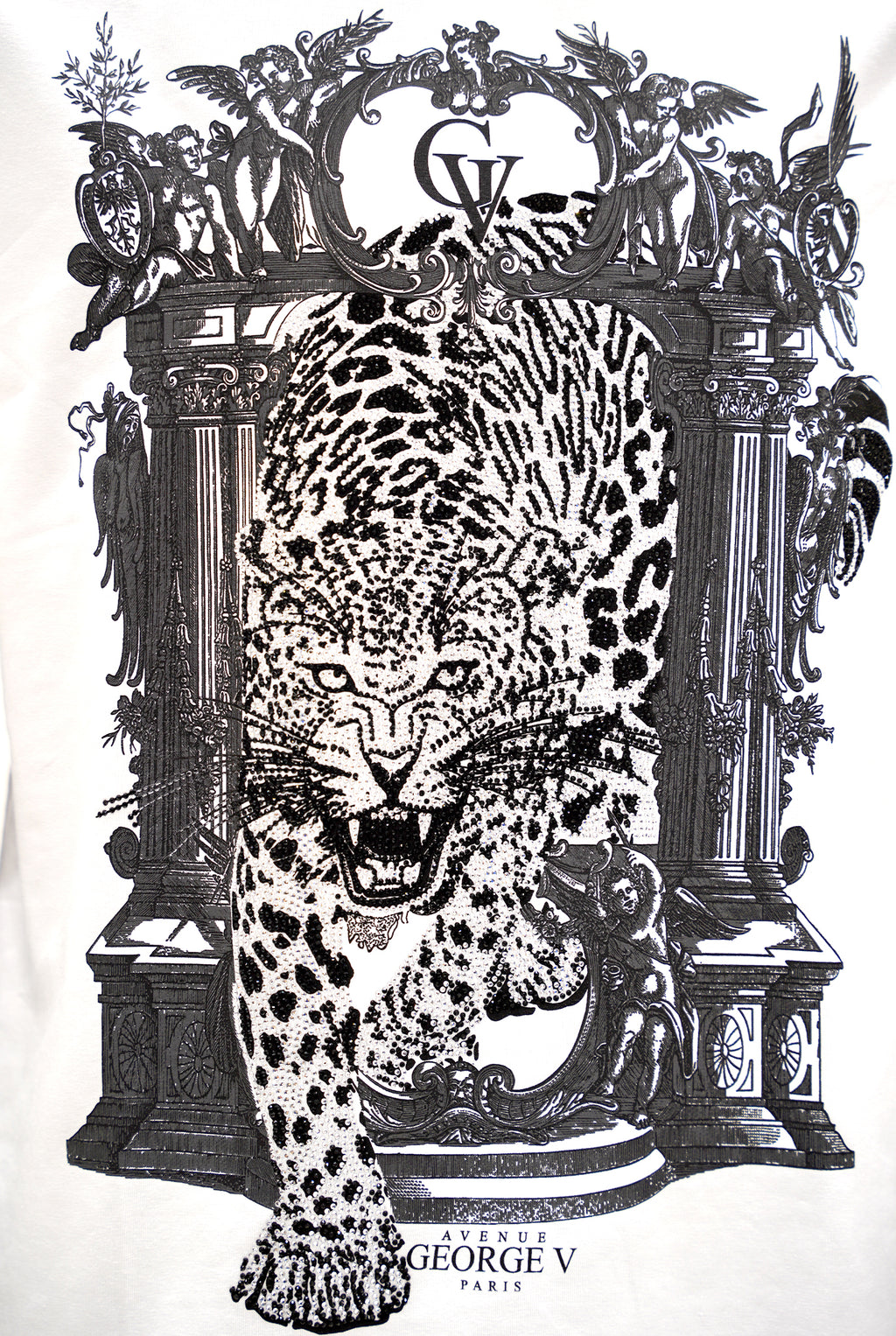 Camiseta George V "Leopard Baroque"