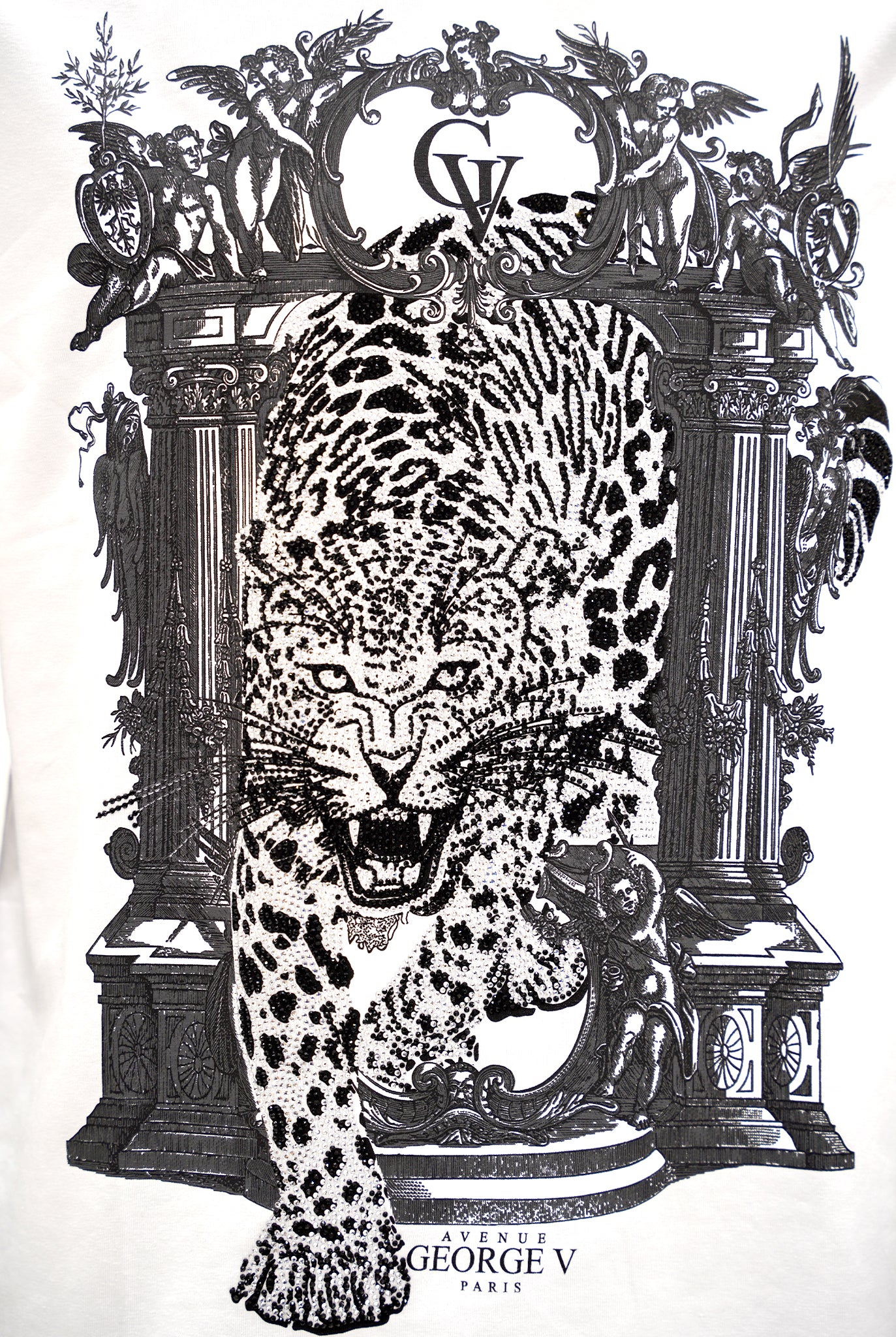 Camiseta George V "Leopard Baroque"