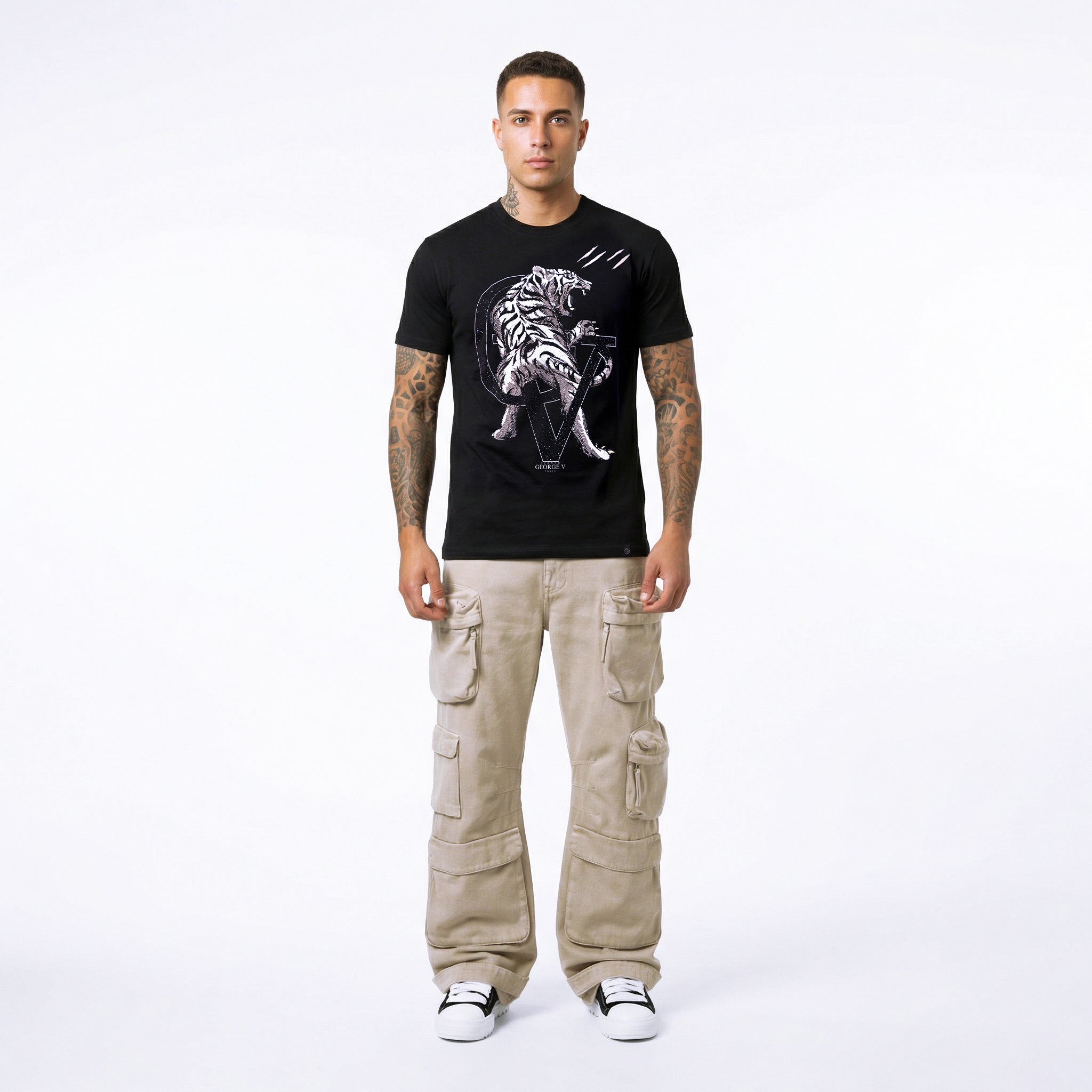 Camiseta George V "Tiger Scratch"
