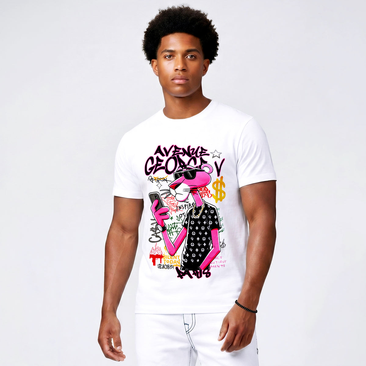 Camiseta Pink Panther Street Luxury