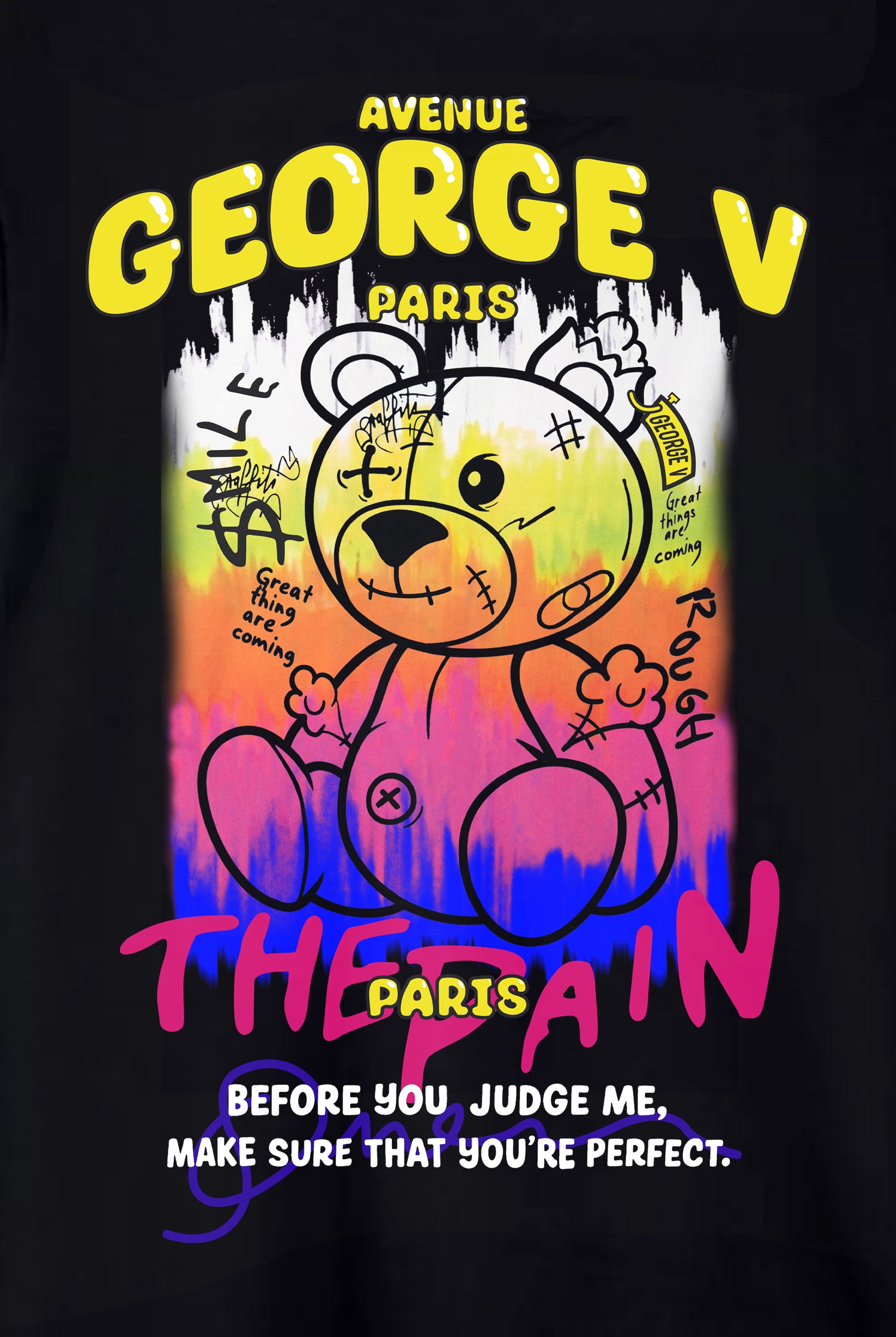 Camiseta George V "Bear The Pain"