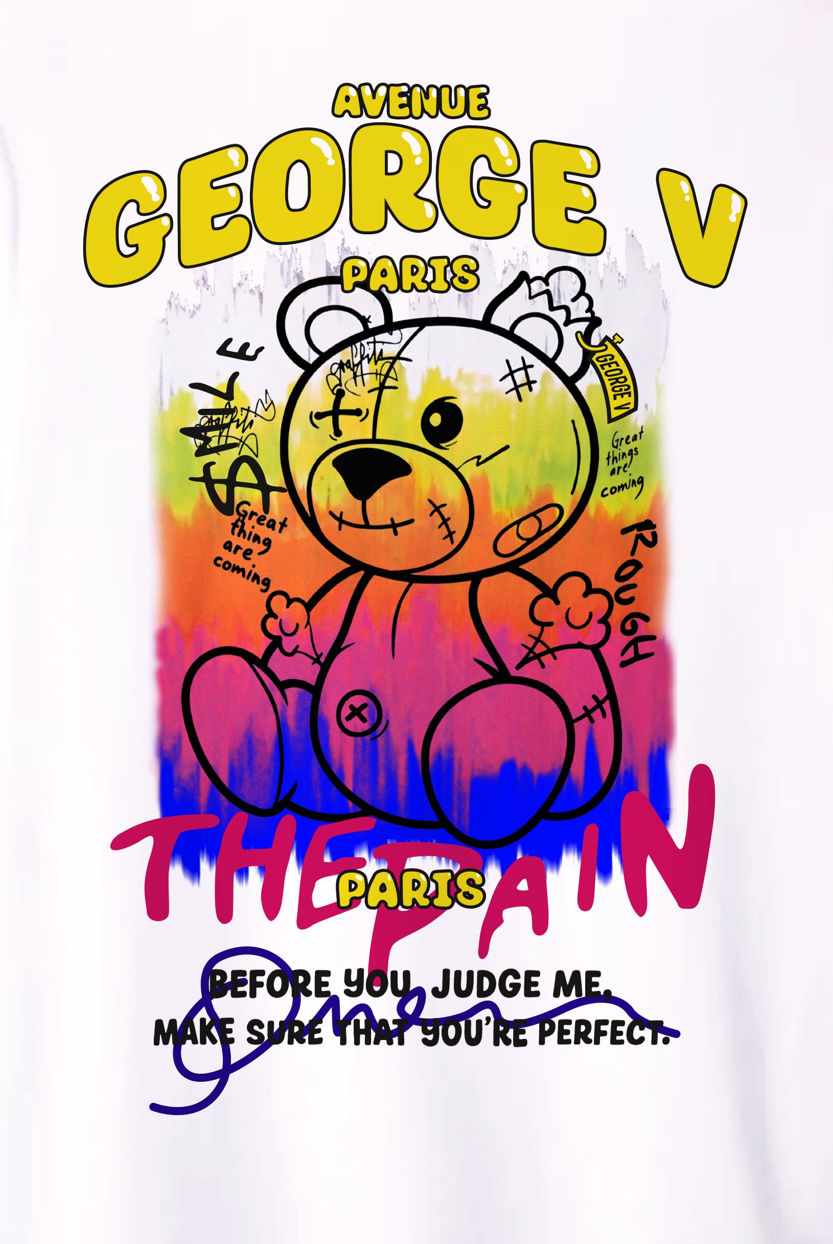 Camiseta George V "Bear The Pain"