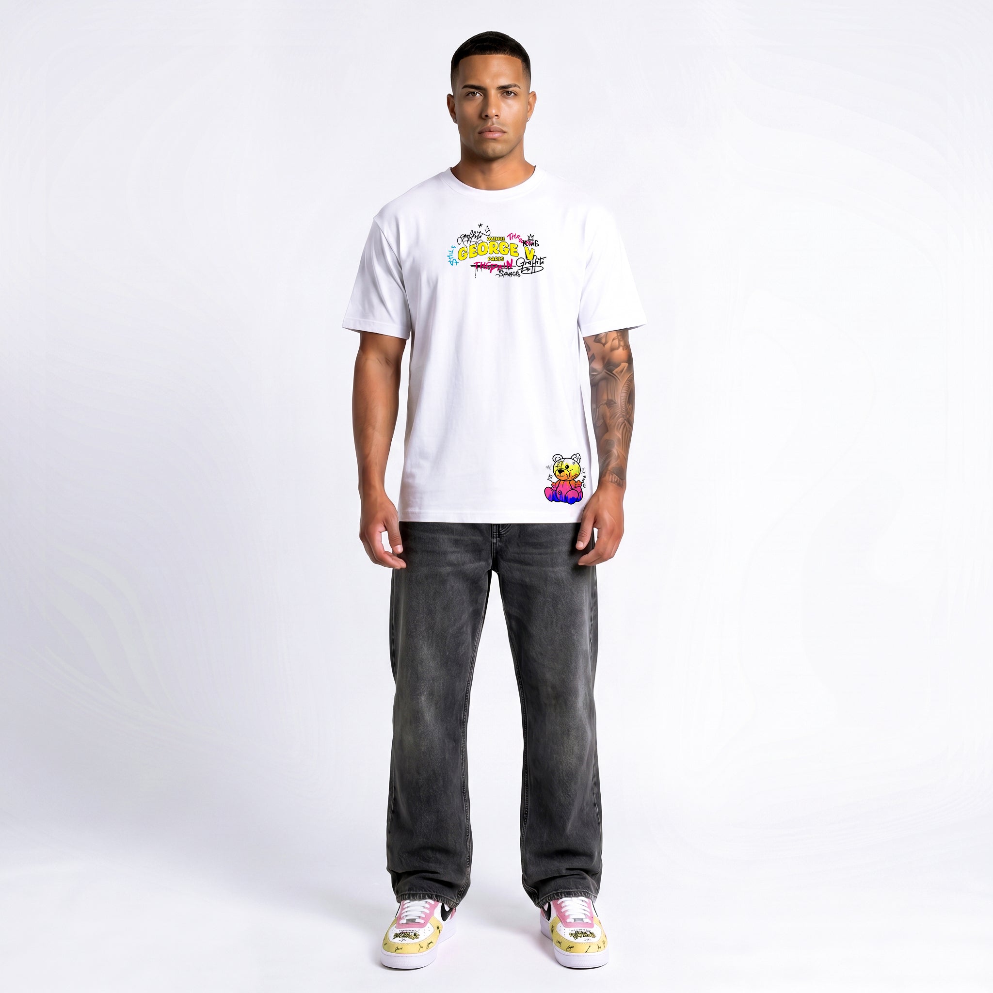 Camiseta George V "Bear The Pain"